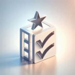 Checklist icon with a star, symbolizing strategic decision‑making for actors.